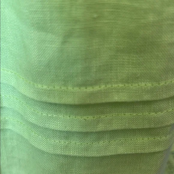 NWT J. Jill Lime Green Sleeveless Maxi Dress - Picture 7 of 11